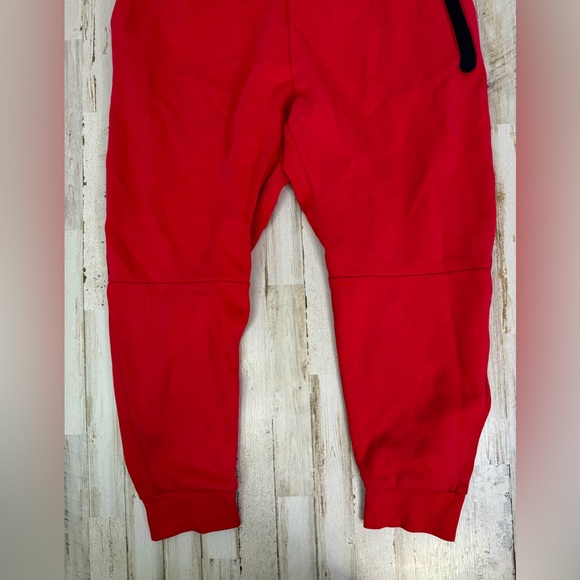 Nike Tech Fleece Jogger Pants Bright Red Men's XXL - Picture 11 of 11